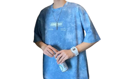 Camisa Ekinbrown Tie Dye Azul