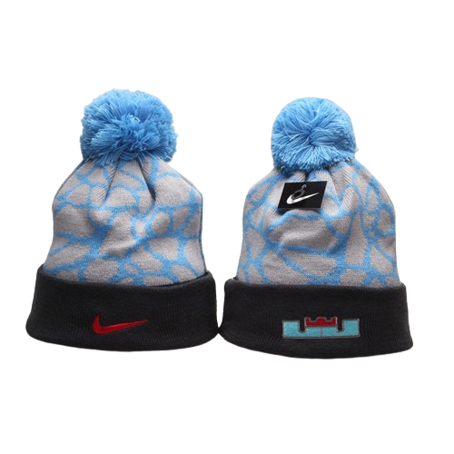 Gorro Nike Inverno Azul Claro 5