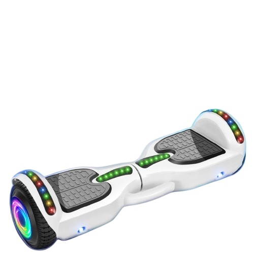 Hoverboard HBD65S Branco 6.5" Motor Brushless Led