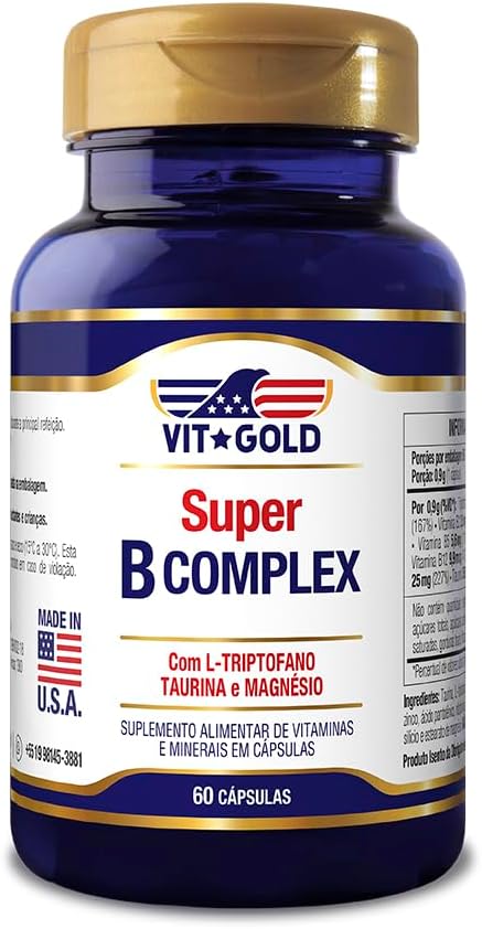 Super B Complex Vitgold 60 cápsulas