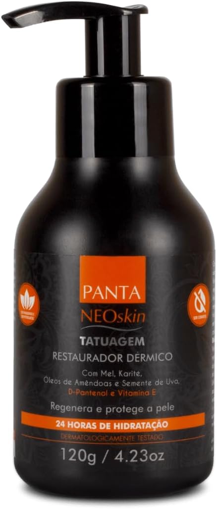 Panta Neoskin - Hidratante Para Tatuagem e Restaurador Dérmico