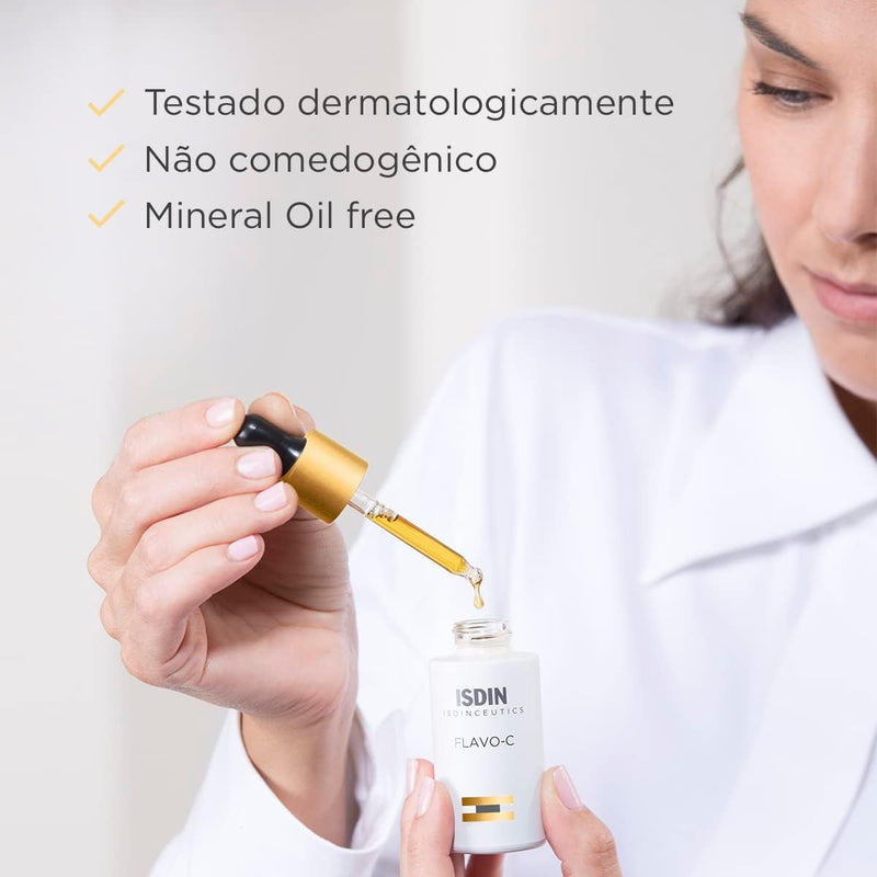 Sérum Facial Antioxidante Com Vitamina C Isdinceutics Flavo-C 30ml