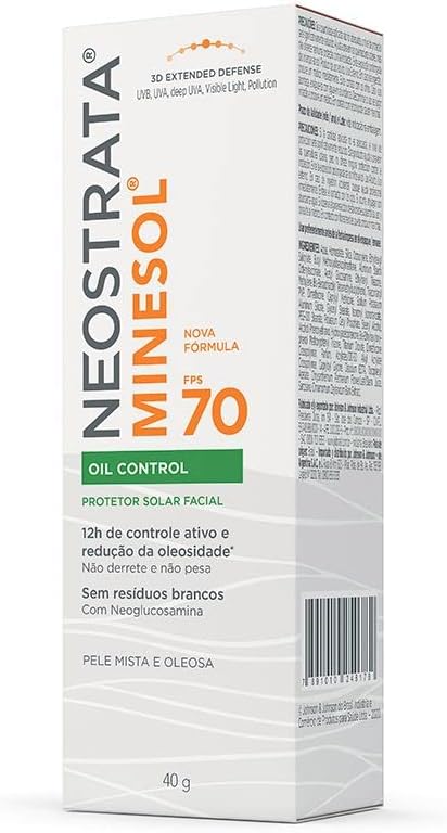 Protetor Solar Facial Minesol Oil Control