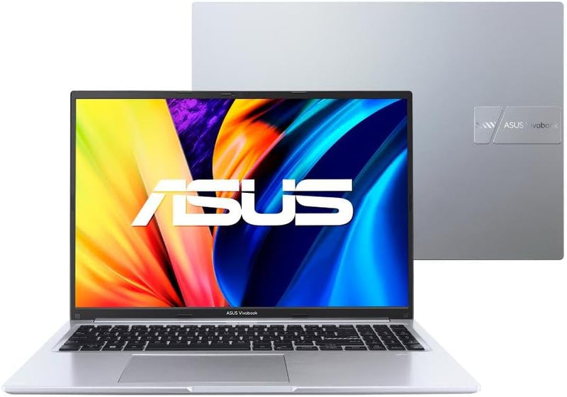 Notebook Asus Vivobook 16 X1605za-MB310 Intel Core i7 1255u 3,5 Ghz 8gb Ram 256gb Ssd Keep Ips Fhd Prata Metálico