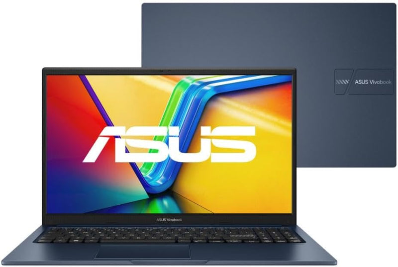 Notebook Asus Vivobook 15 X1504za Intel Core i5 1235u 8gb Ram 512gb Ssd Linux Keepos Tela 15,6" Fhd Blue