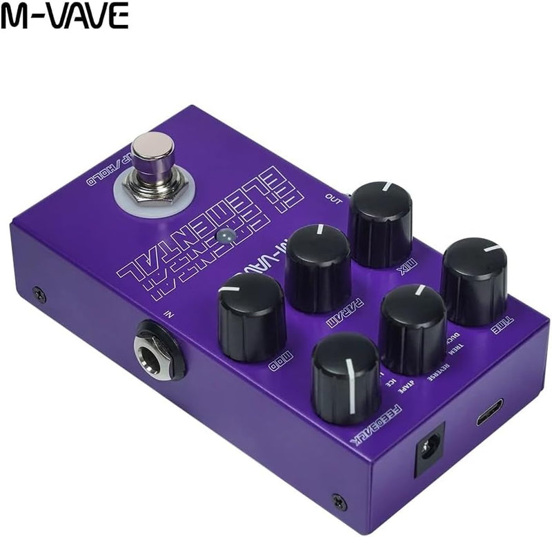 Pedal de Guitarra M-VAVE 9 HOLD Mode