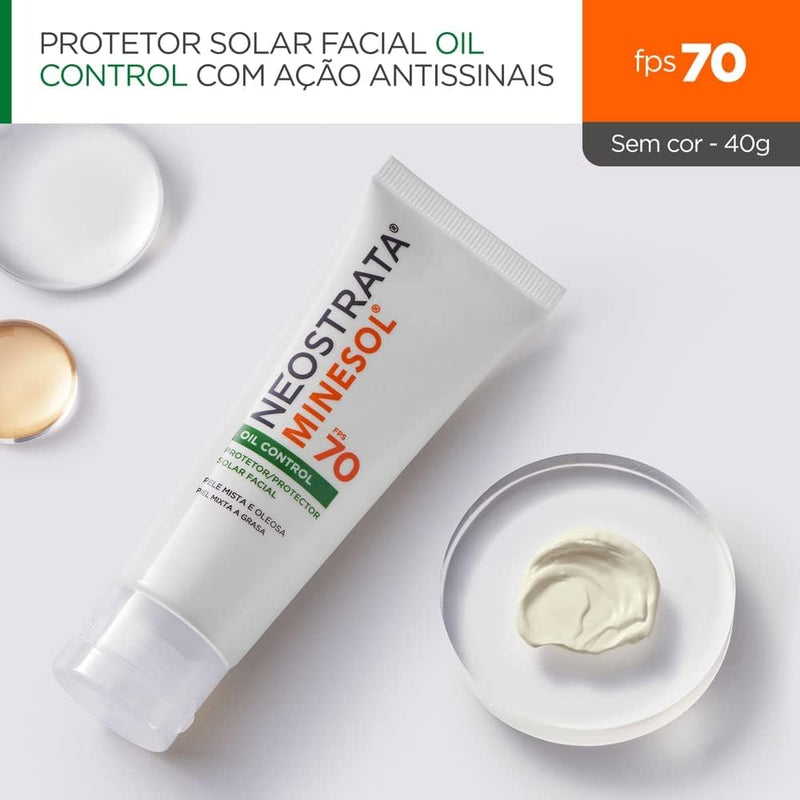 Protetor Solar Facial Minesol Oil Control