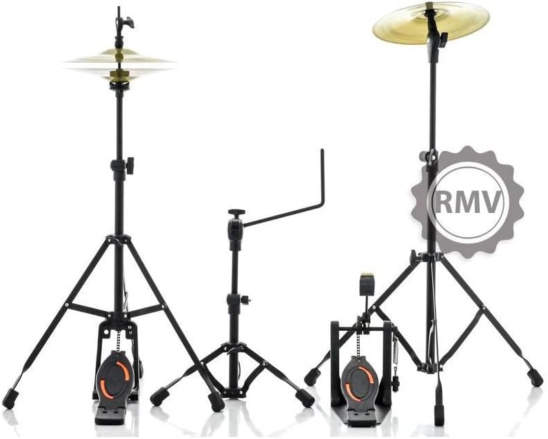 Bateria RMV Rock Series Black Completa