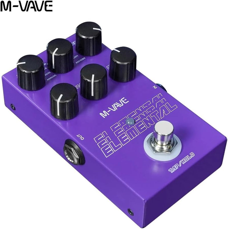 Pedal de Guitarra M-VAVE 9 HOLD Mode