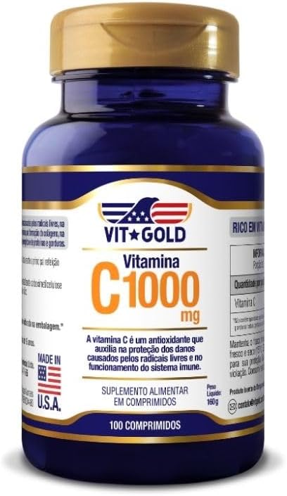 Vitamina C 1.000 mg Vitgold 100 comprimidos