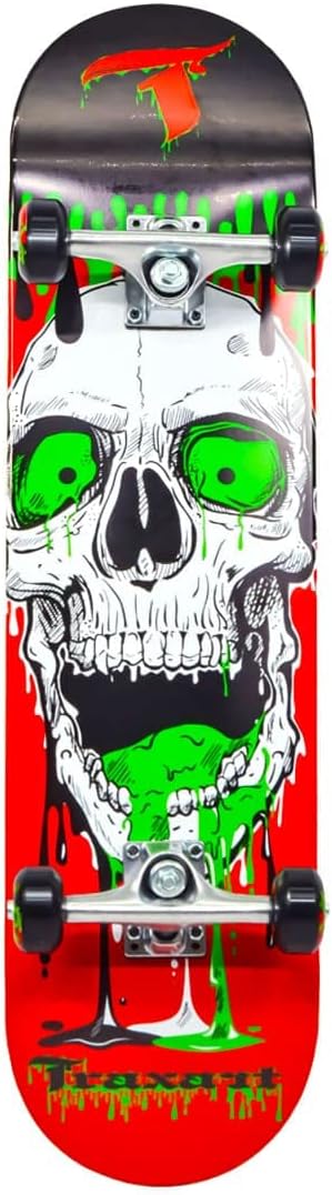 Skate Traxart Crazy Skull DZ-291 Completo