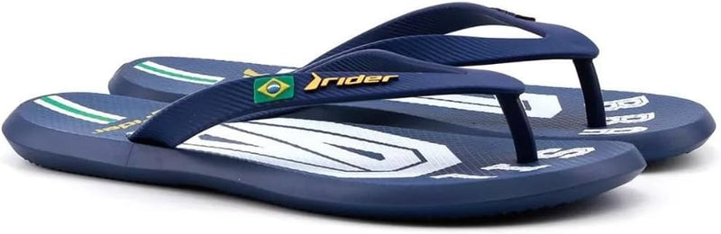 Chinelo Rider Brasil 10 Azul