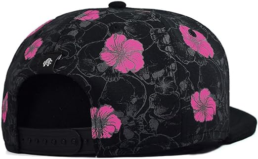 Snapback Anth Co. Toten Preto Rosa