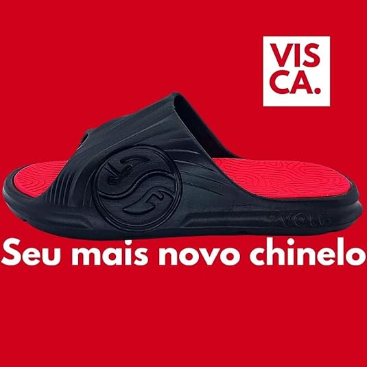 Chinelo Visca Comfort Macio Sandália Leve Pv