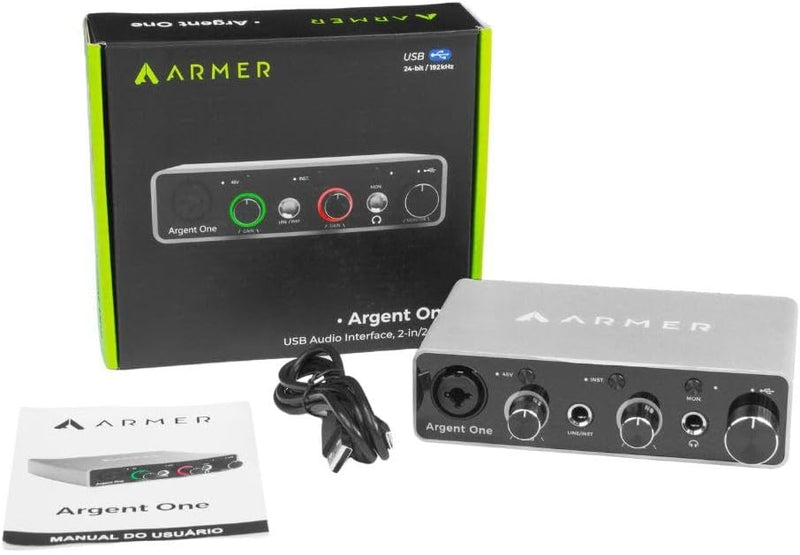 Interface de Áudio Armer Argent One 2-in/2-out