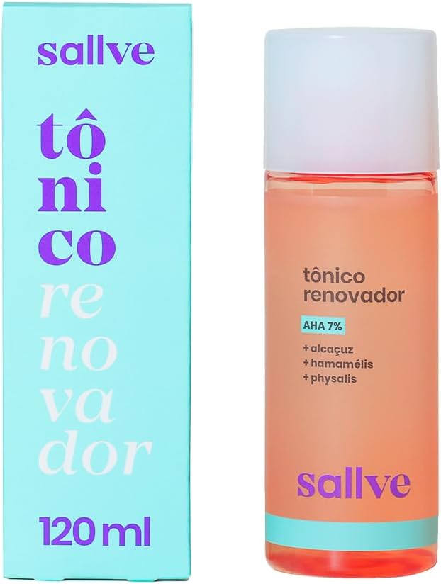 Tônico Renovador Sallve 120ml - Aha 7%