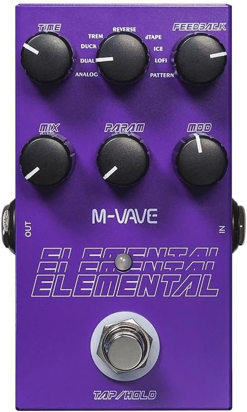 Pedal de Guitarra M-VAVE 9 HOLD Mode