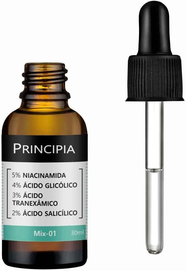 Sérum Mix-01 (5% Niacinamida + 4% Glicólico + 3% Tranexâmico + 2% Salicílico)