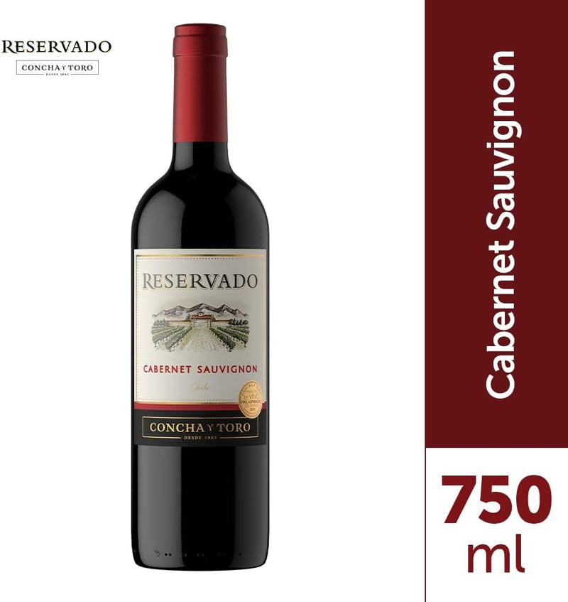 Vinho Reservado Cabernet Sauvignon 750ml Concha y Toro