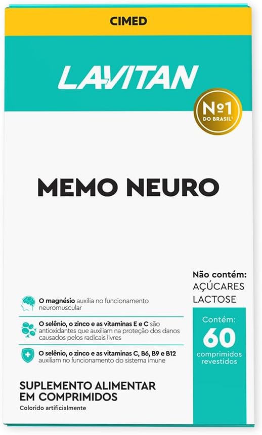 Lavitan Memo Neuro 60 cápsulas