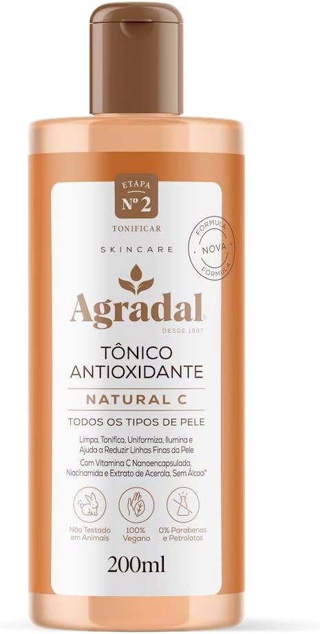 Tonico Antioxidante Natural C 200ml Agradal