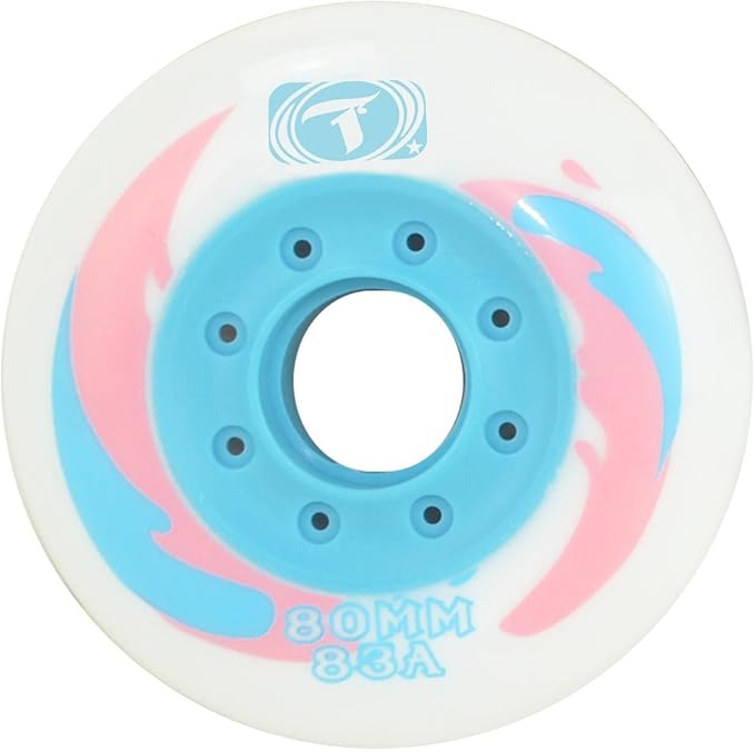 Rodas Traxart Freestyle Revolt 80mm 83A - Branco