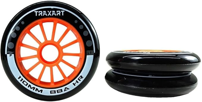 Rodas Freestyle Traxart Revolt R3 110mm/88A HR - Laranja