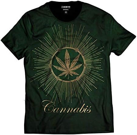 Camiseta Di Nuevo Marijuana Erva Verde