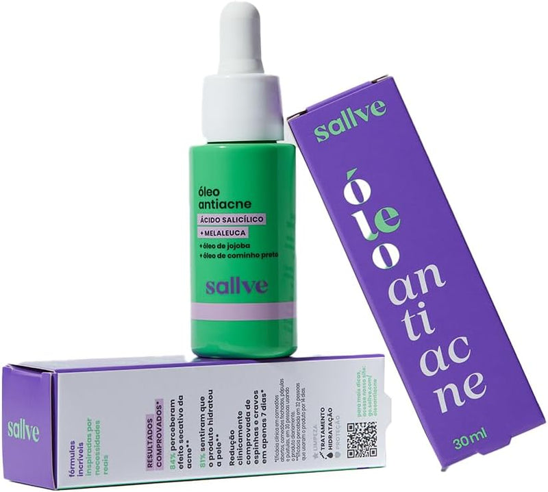 Óleo Antiacne 30g - Ácido Salicílico Melaleuca