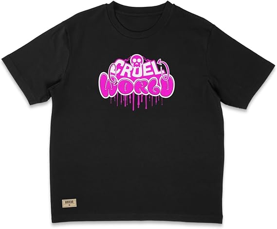 Camiseta Oversized Cruel World DNV Street