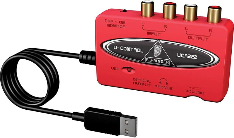 Interface de Áudio Behringer U-Control UCA222