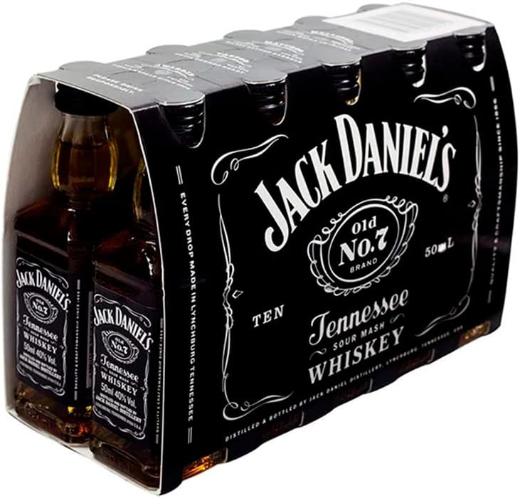 Miniatura Jack Daniel's Pack 10 unidades