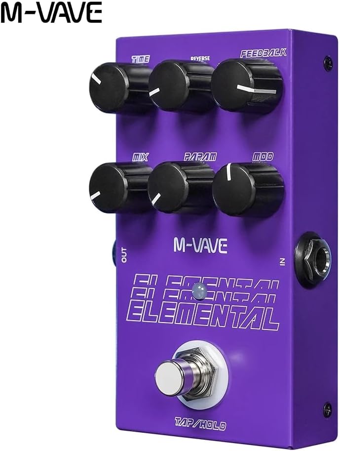 Pedal de Guitarra M-VAVE 9 HOLD Mode