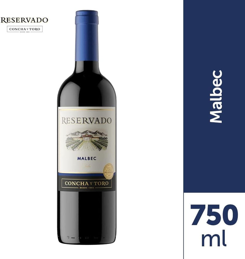 Vinho Concha y Toro Reservado Malbec 750ml