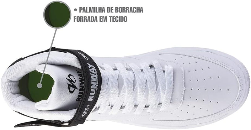 Tênis Runway Sneaker Retrô Branco