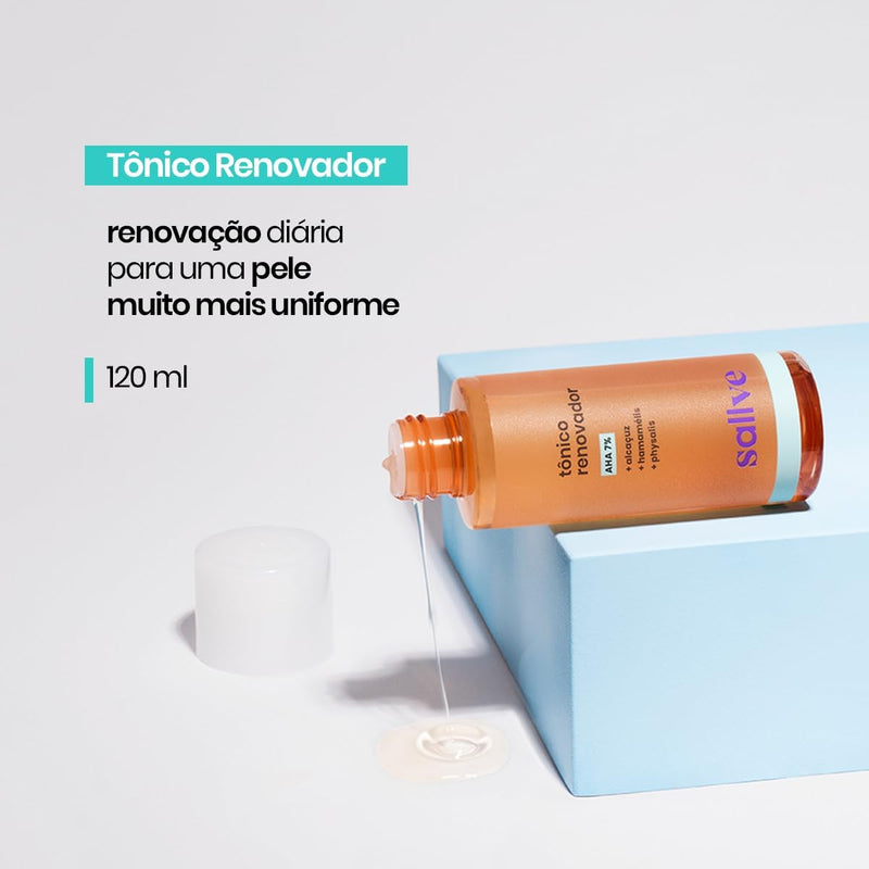 Tônico Renovador Sallve 120ml - Aha 7%