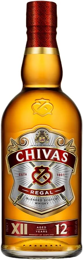 Whisky Chivas Regal 12 anos Blended Escocês 750 ml