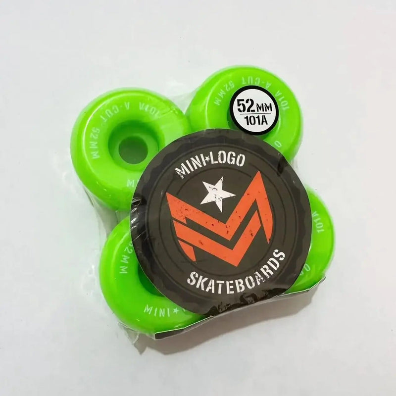 Roda Mini-Logo 52mm 101A Verde