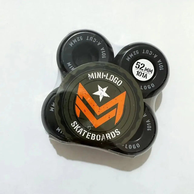 Roda Mini-Logo 52mm 101A Preto