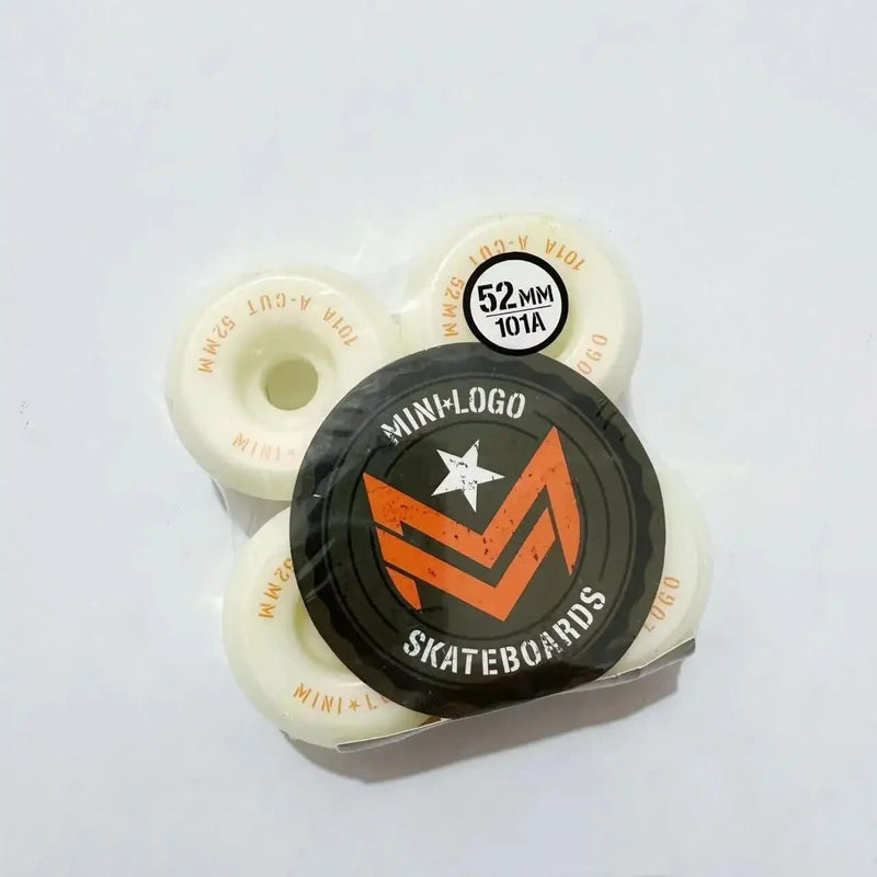 Roda Mini-Logo 52mm 101A Branco