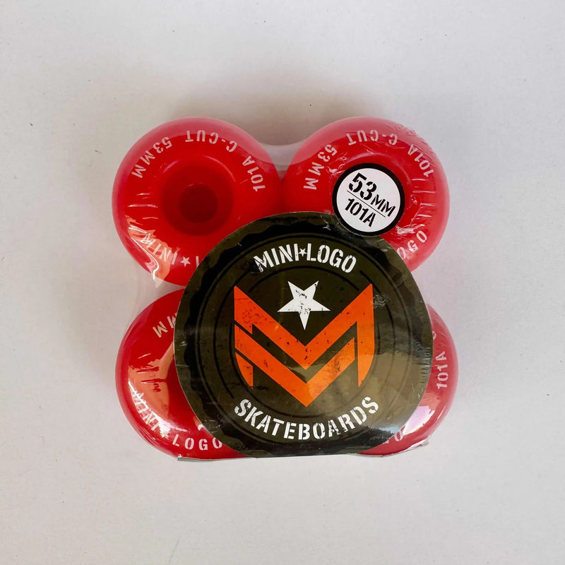 Roda Mini-Logo 53mm 101A Vermelho