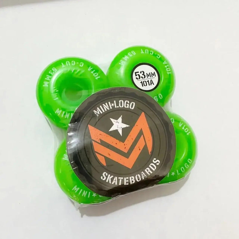 Roda Mini-Logo 53mm 101A Verde