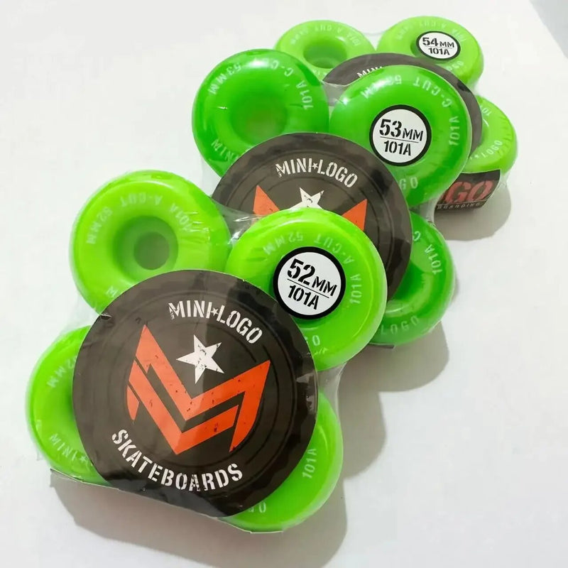 Roda Mini-Logo 52mm 101A Verde