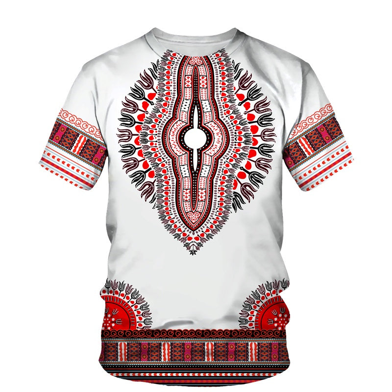 Camisa Africana Dashiki Branco