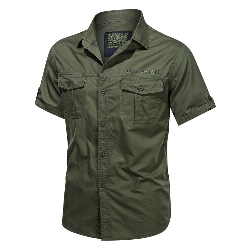 Work Shirt Aotor Off Road Slim Verde