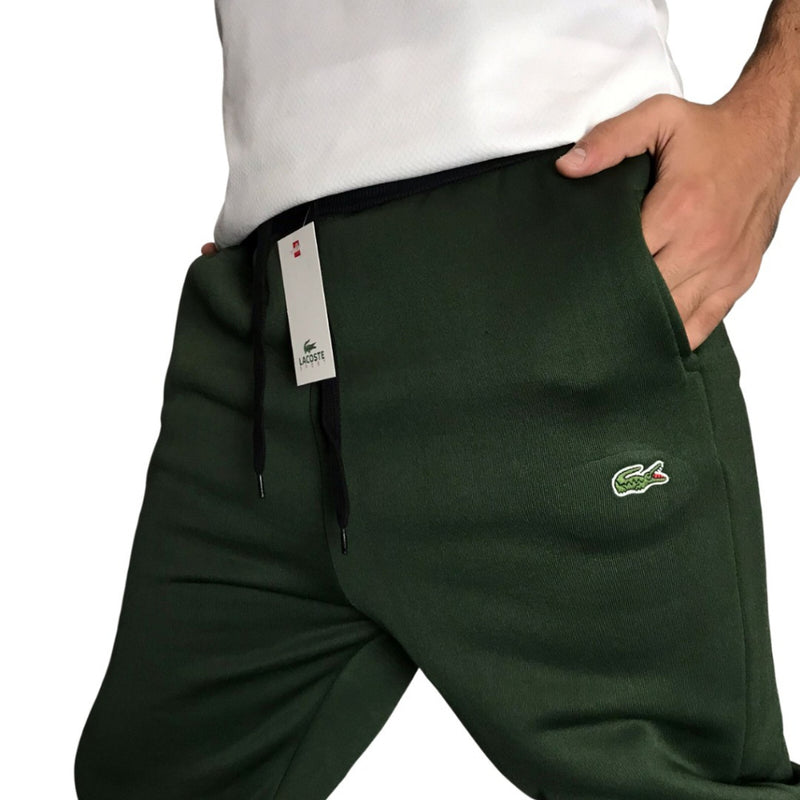 Calça Moletom Lascote Jogger Flanelado - Verde