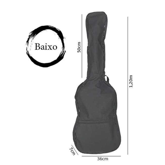 Capa Bag P/ Violão / Guitarra / Baixo