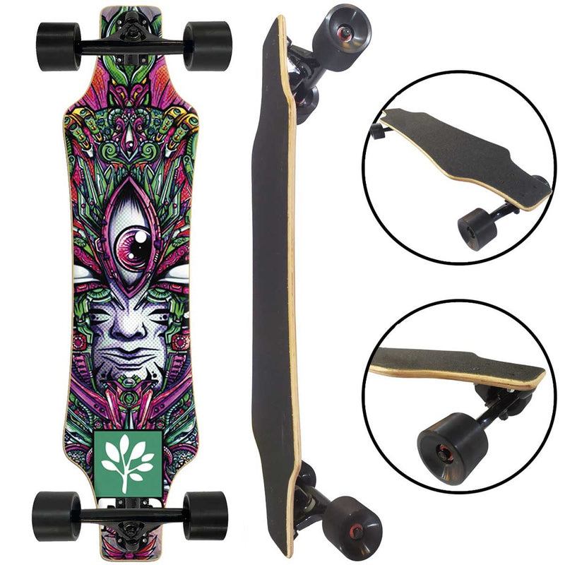 Longboard PGS Completo Psicodelico