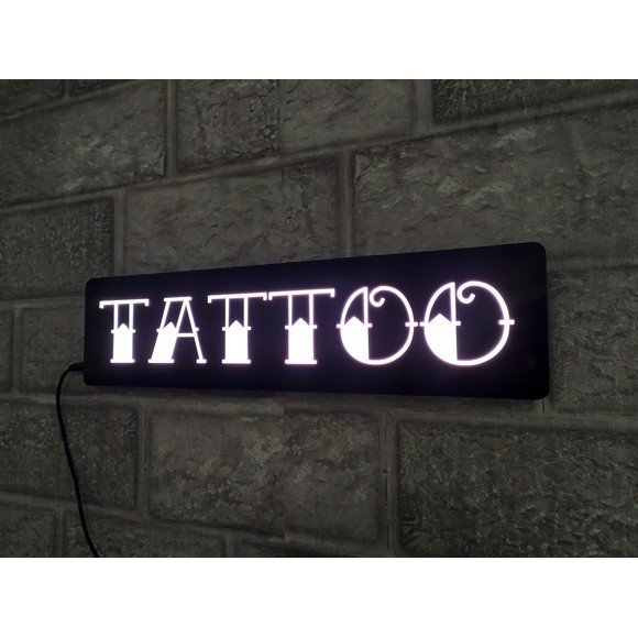 Letreiro Led Luminoso Tattoo