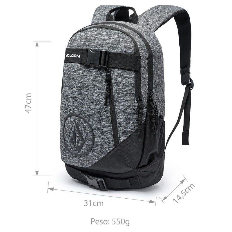 Mochila VOLCOM Streetwear Viagem Cinza